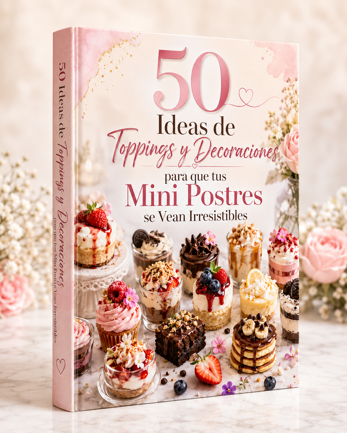50 Ideas de Toppings y Decoraciones para Mini Postres
