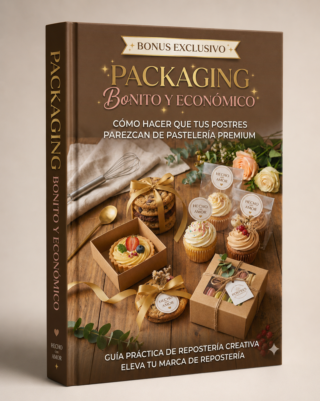 Packaging Bonito y Económico para Mini Postres