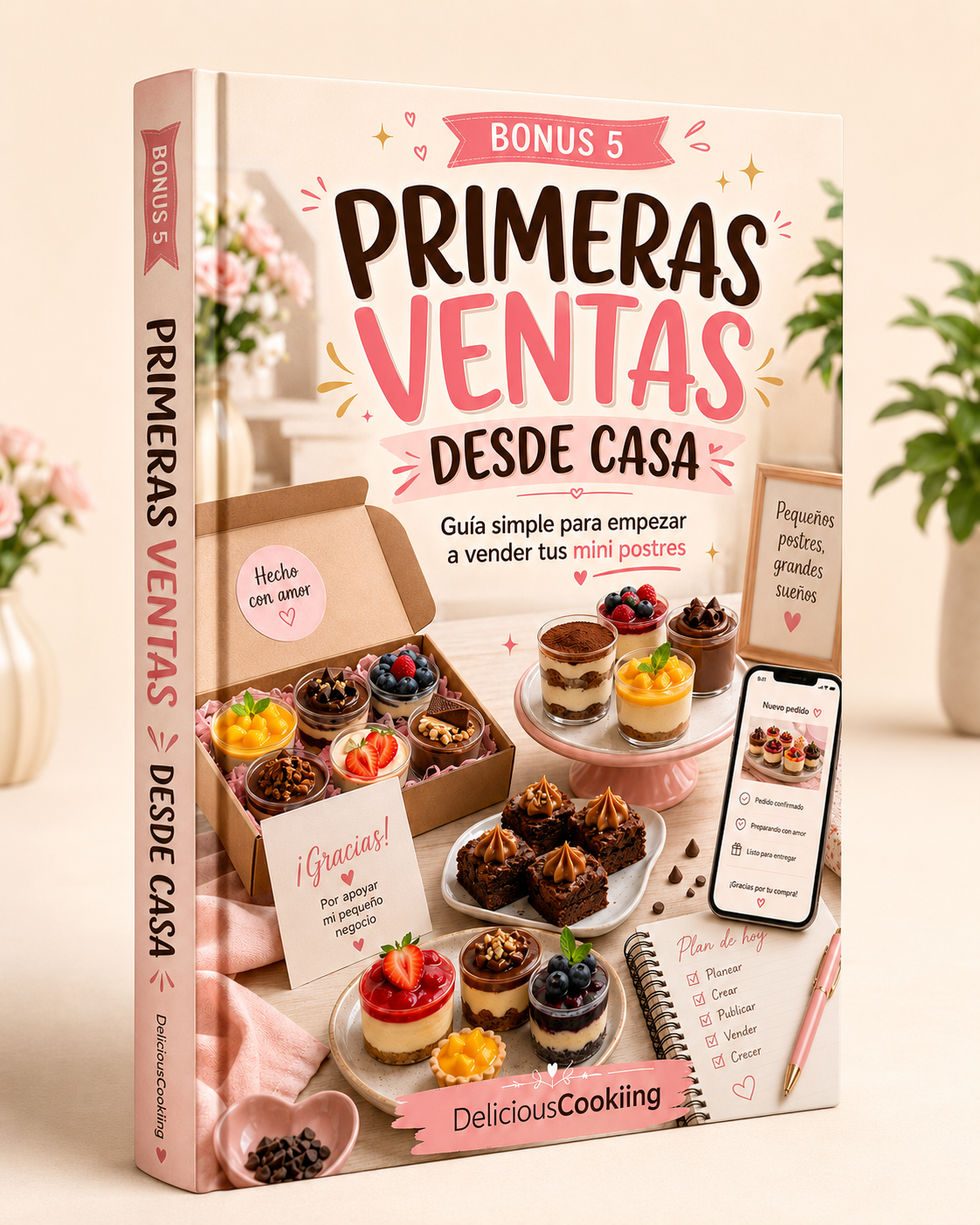 Primeras Ventas Desde Casa con Mini Postres