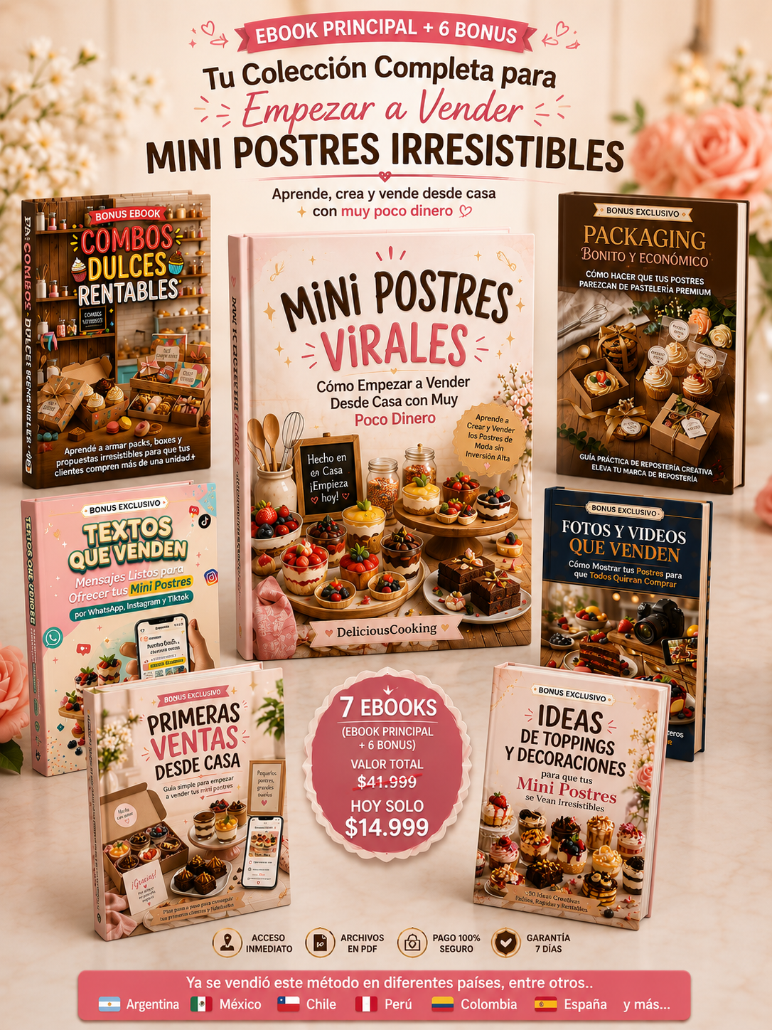 Mini Postres Virales: Pack Completo